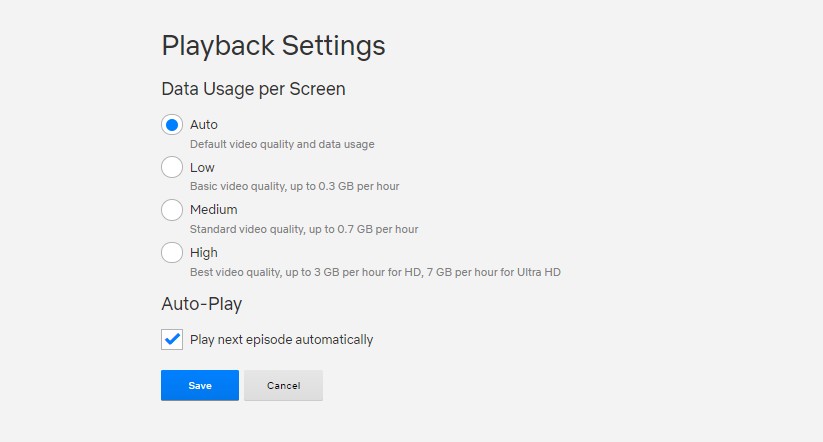 Netflix Playback Settings - here you can stop auto-playing next episodes.