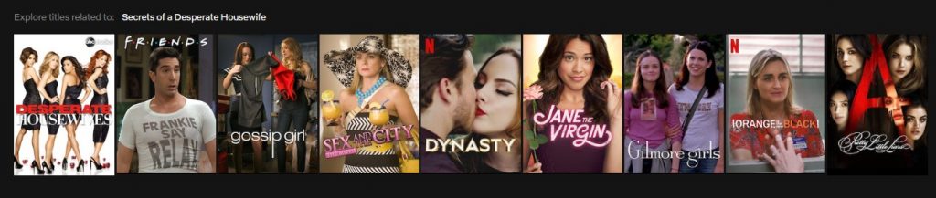 Here I have found Desperate Housewives on Netflix