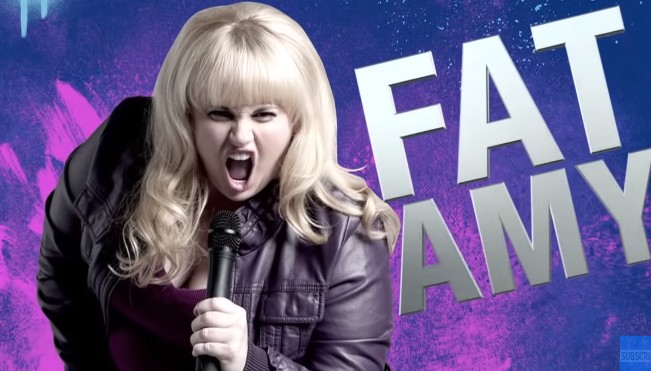 You can watch Rebel Wilson as Fat Amy in Pitch Perfect on Netflix