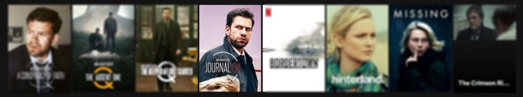 Here I have discovered Journal 64 on Netflix, together with the other Department Q movies.